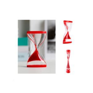 SAND-UP RELOJ DE ARENA LÍQUIDA ROJO REF. XL2366