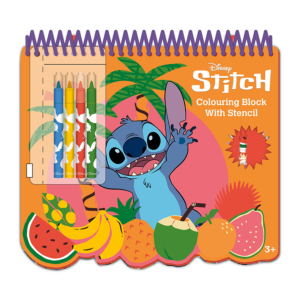 LIBRO DE COLOREAR ESPIRAL CANENCO STITCH                                                            