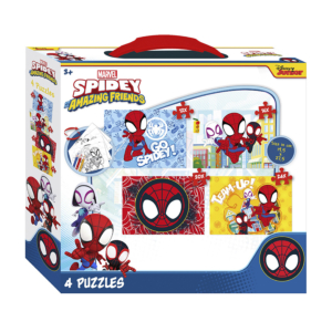 PUZZLE 4 EN 1 CANENCO SPIDEY                                                                        