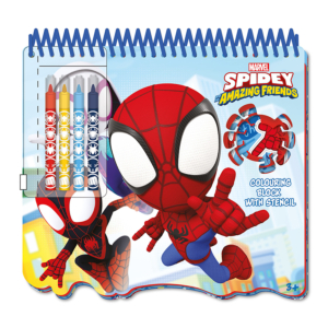 LIBRO DE COLOREAR ESPIRAL CANENCO SPIDEY                                                            