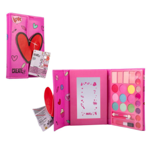 SET DE MAQUILLAJE MAGNÉTICO CREATE IT ESTUCHE CORAZÓN                                               