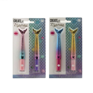 SET DE BÁLSAMOS LABIALES CREATE IT MERMAID 2 UD.                                                    