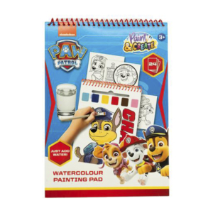 LIBRO DE DIBUJO CANENCO ACUARELAS PAW PATROL                                                        