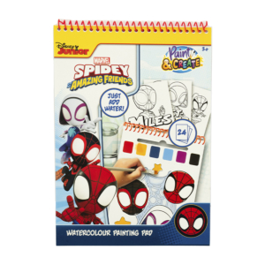 LIBRO DE DIBUJO CANENCO ACUARELAS SPIDERMAN                                                         