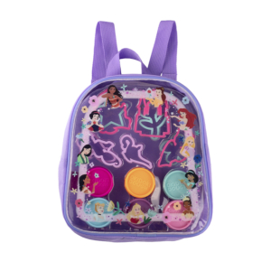 MOCHILA MANUALIDADES CANENCO PLASTILINA Y MOLDES PRINCESAS DISNEY                                   