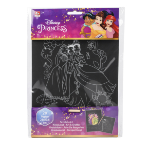 PÓSTER CANENCO RASCA Y DESCUBRE PRINCESAS 2 UD.                                                     
