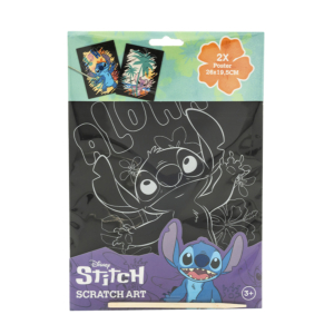 POSTER CANENCO RASCA Y DESCUBRE STITCH 2 UD                                                         