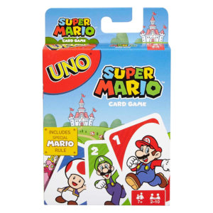 JUEGO DE CARTAS UNO MATTEL GAMES SUPER MARIO                                                        