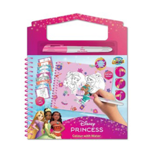 LIBRO DE DIBUJO MÁGICO CANENCO PINTA CON AGUA PRINCESAS DISNEY                                      