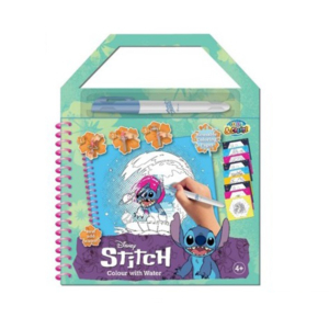 LIBRO DE DIBUJO MÁGICO CANENCO PINTA CON AGUA STITCH                                                