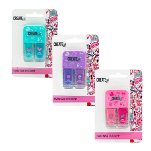 SET DE ESMALTES DE UÑAS CREATE IT DUO                                                               