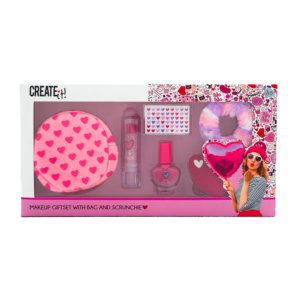 SET DE MAQUILLAJE CREATE IT CON MINI NECESER CORAZÓN                                                