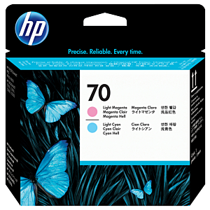 HP PHOTOSMART PRO B9180 Nº70 CABEZAL DE IMPRESION MAGENTA CLARO Y CIAN CLARO