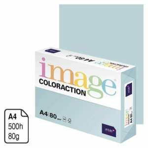 PAPEL ANTALIS IMAGE COLORACTION AZUL PASTEL A4 80 G. 500 H. REF. LAGOON
