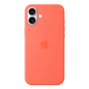 IPHONE 16 PLUS SI CASE TANGERINE