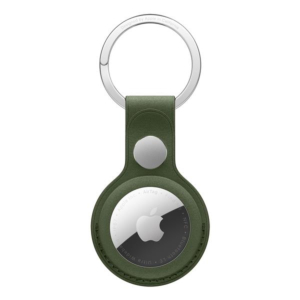 AIRTAG FINEWOVEN KEY RING MOSS