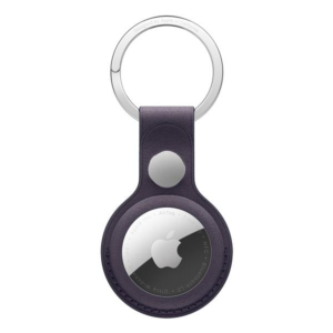 AIRTAG FINEWOVEN KEY RING MID PURP