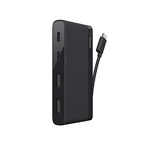 3.0 USB-C TRAVEL HUB BLACK