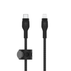 USB-C TO LTG_BRAID SILIC 3M BLACK
