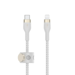 USB-C TO LTG_BRAID SILIC 3M WHITE