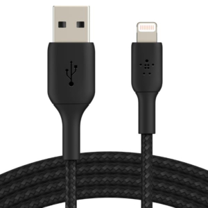 BRAIDED A-LTG 1M  BLK