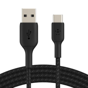 BRAIDED C-A 2M  BLK