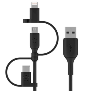 UNIVERSAL CHARGING CABLE 1M BLACK