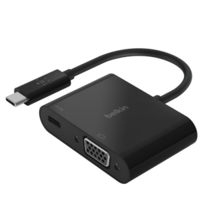 ADAPTADOR USB-C A VGA CON CARGA
