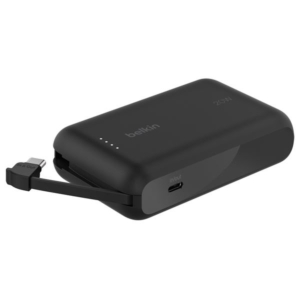BATERIA EXTERNA 10K CON CABLE NEGRA
