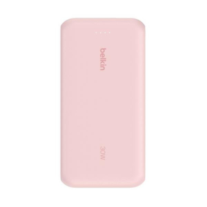 20K 30W POWER BANK + USB C PINK