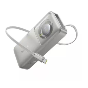 POWER BANK RETRACTCABLE 10KMAH 30W