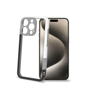 BUMPER IPHONE 16 PRO BK WH