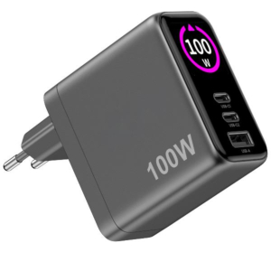 100W 2 USB-C/ USB-A CARGADOR VIAJE