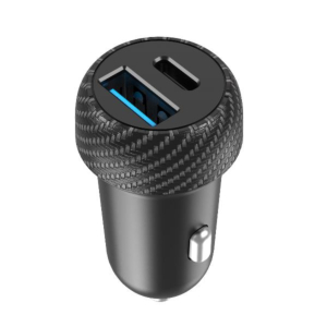 CARGADOR COCHE USB-C A USB-A 45W