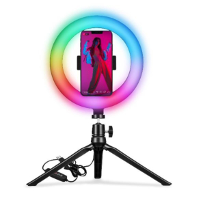 ARO LUZ RGB 20 CM CON CONEXION USB