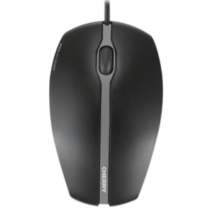 RATON OPTICO CABLE GENTIX NEGRO
