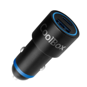 CARGADOR USB COCHE 48W USBA-USBC