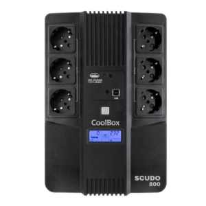 SAI COOLBOX SCUDO3 800VA LCD