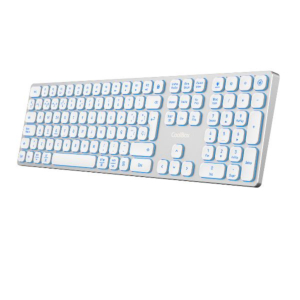 TECLADO IN RETROILUMINADO MOON WH