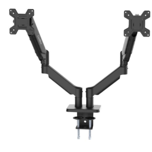 SOPORTE 2 MONITORES BRAZO NEUMATICO