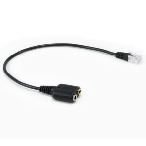 RJ9 TO 3.5MM STEREO AUDIO CABLE  0.