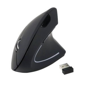 ERGONOMIC WIRELESS MOUSE, BLACK