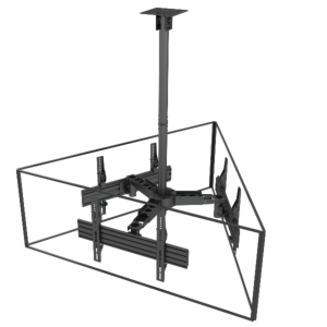 SOPORTE TV TRIPLE TECHO 37-65