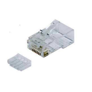 CAT 6 MODULAR PLUG 8P8C 100UNIDADES