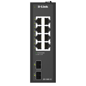 10-PORT GIGABIT INDUSTRIAL 2 SFP PO