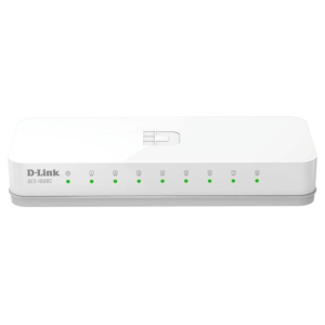 8-PORT FAST ETHERNET UNMANAGED DESK