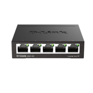 SWITCH GIGABIT 5PTS METAL HOUSING