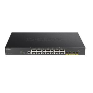 24-PORT GIGA POE SMART 4X10G SFP+
