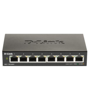 SWITCH SMART MANAGED 8P GIGABIT