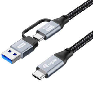 2 IN 1 USB 3.2 GEN 2X2 C TO C/A CAB